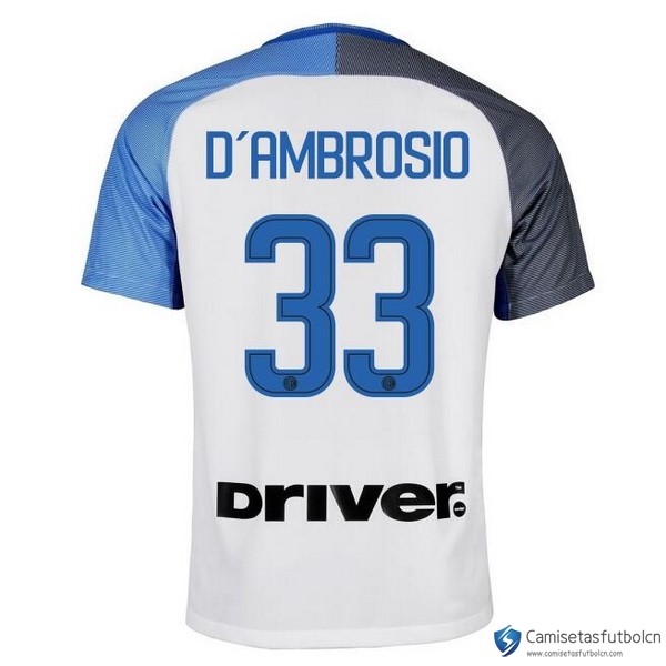 Camiseta Inter Segunda equipo D'Ambrosio 2017-18